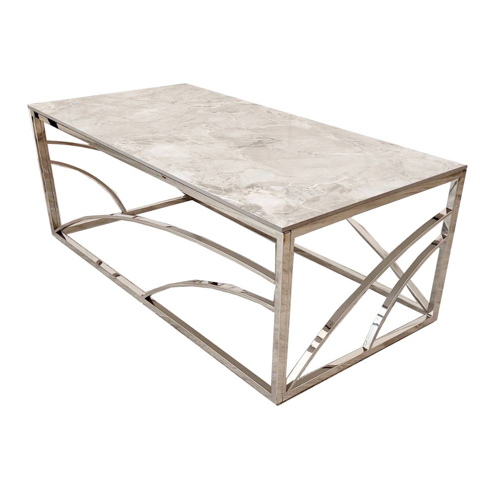 Stella Chrome Coffee Table