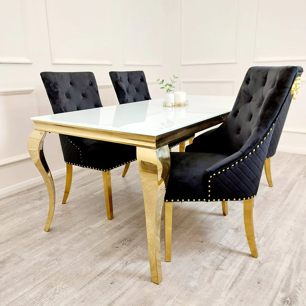 Lewis Gold Dining Table