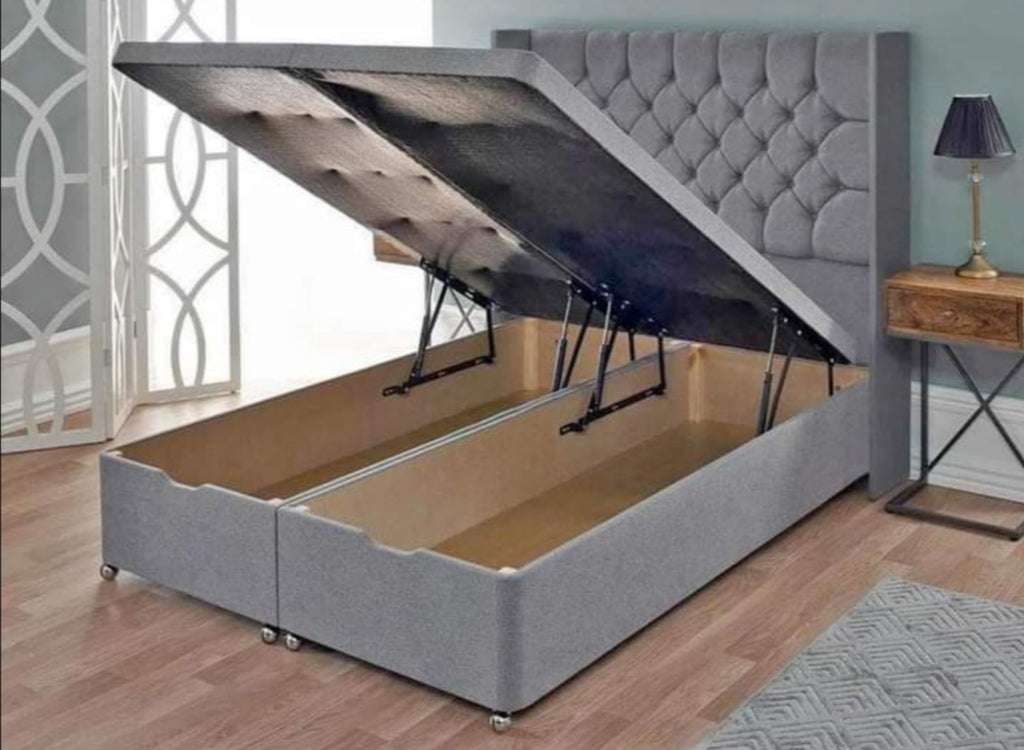Thick Winged Chesterfield Bed