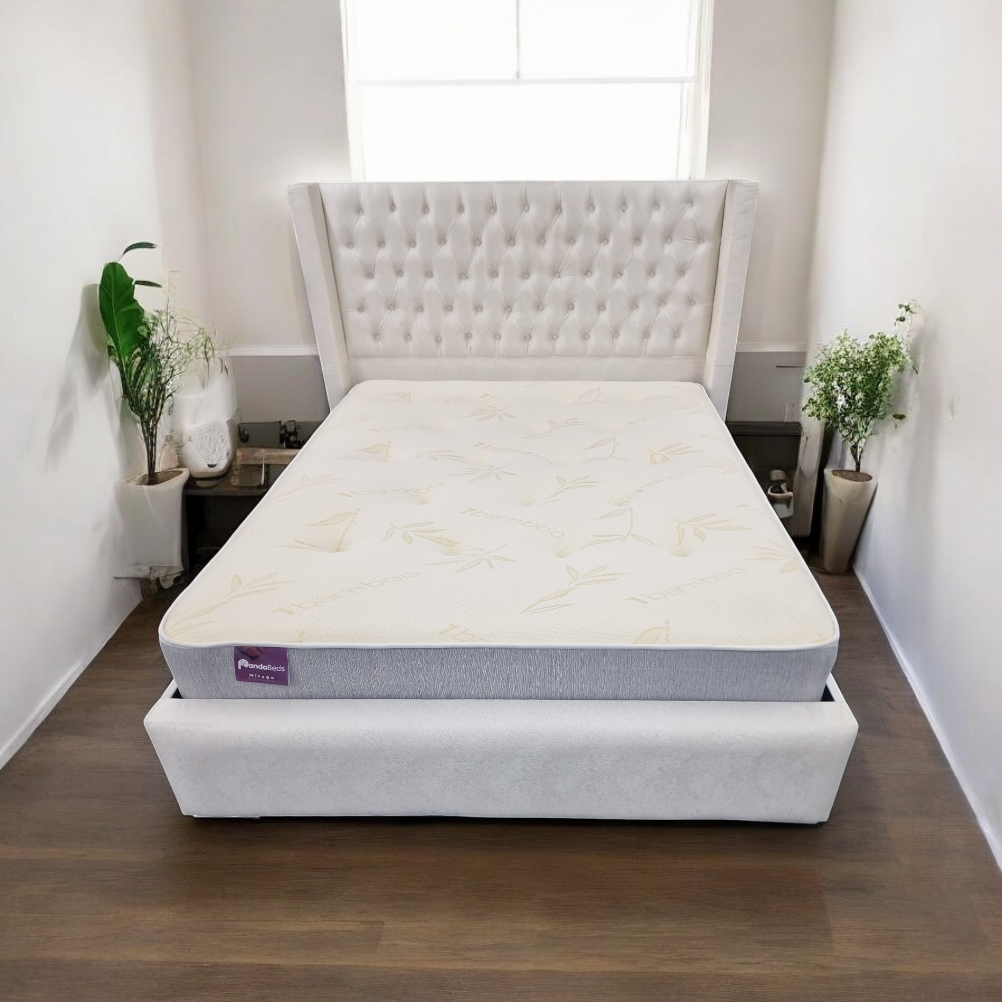 Thick Winged Chesterfield Bed
