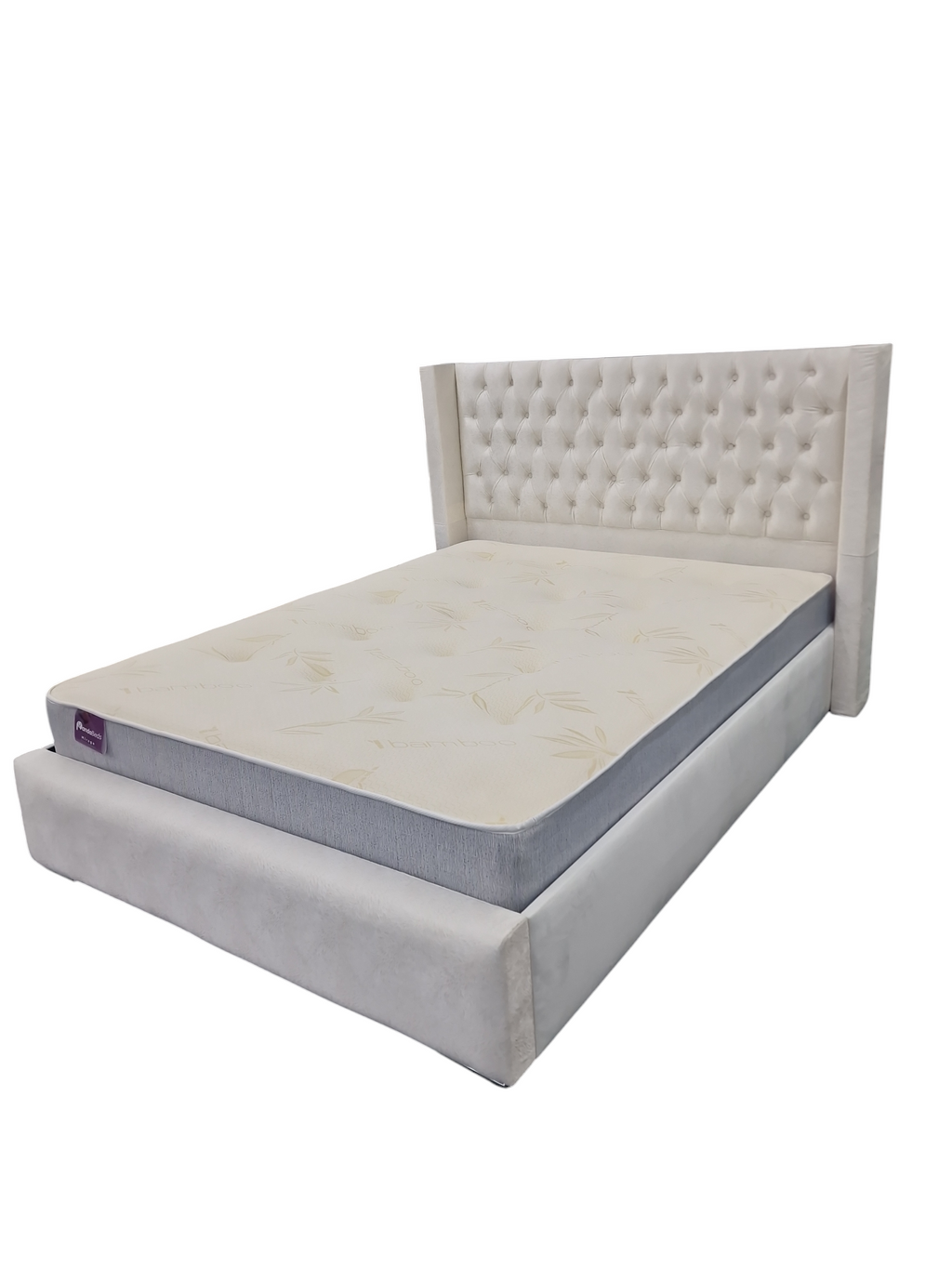 Thick Winged Chesterfield Bed