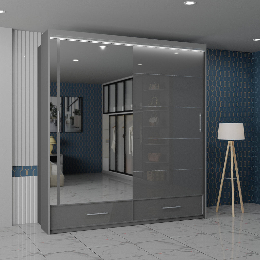 Sycylia High gloss wardrobe