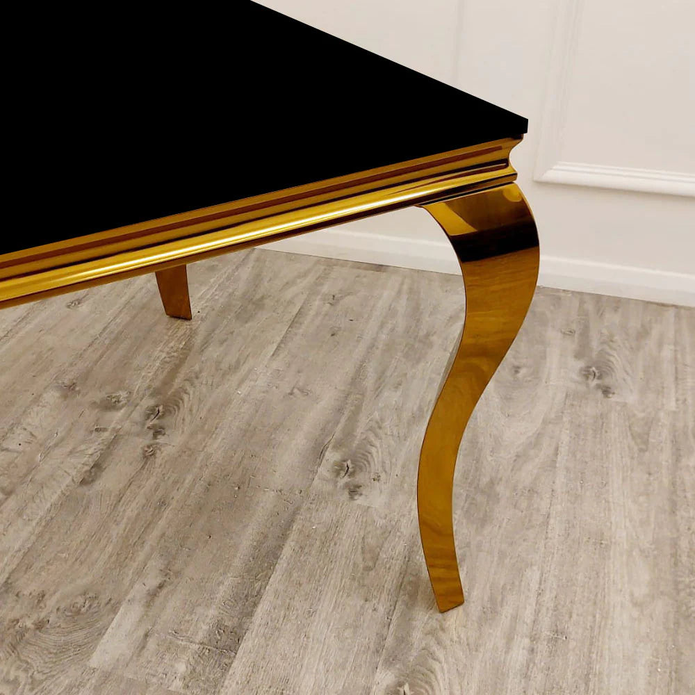 Louis Gold Dining Table