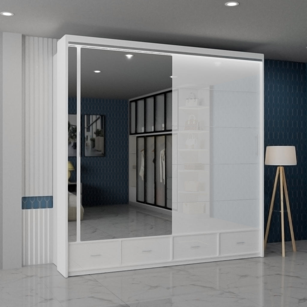Sycylia High gloss wardrobe