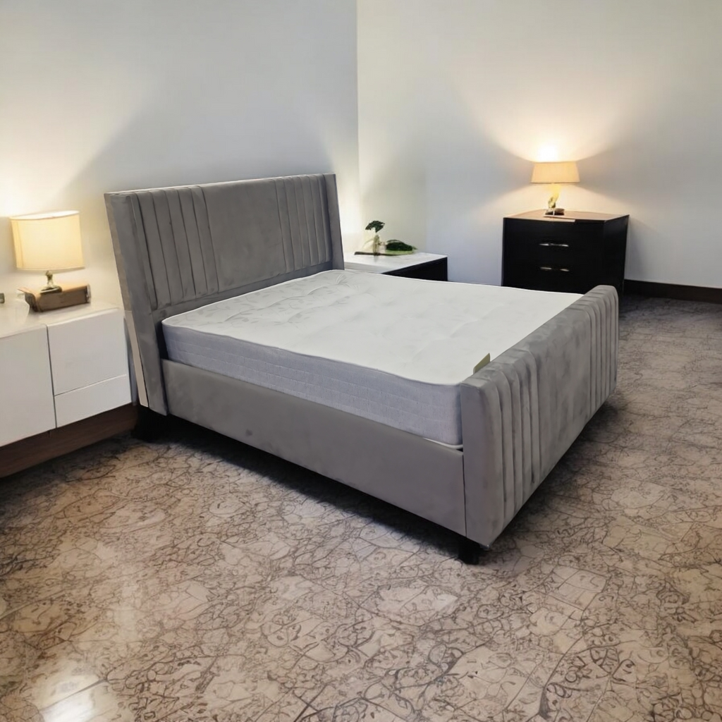 Winged Vista Panel Bed